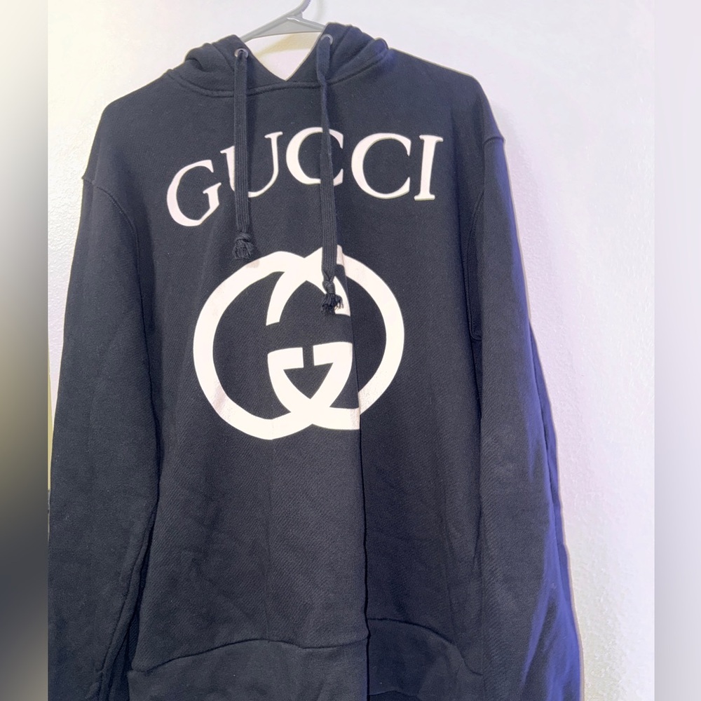 Gucci HOODED SWEATSHIRT WITH INTERLOCKING G